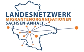 Logo Landesnetzwerk Migrantenorganisationen in Sachsen-Anhalt